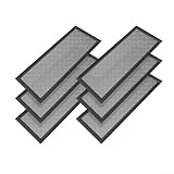 Maille anti-insectes : le design en maille finement tissée empêche efficacement les insectes volants et les petits objets de tomber dans les aérations, gardant votre maison propre et sûre.