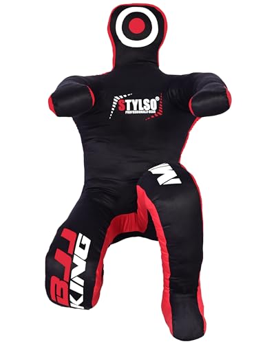 Stylso Un-Filled Wrestling Dummy Grappling Dummy Jiu Jitsu Dummy For Bjj Judo Karate Training Adult And Youth Practice Dummies thumb #1