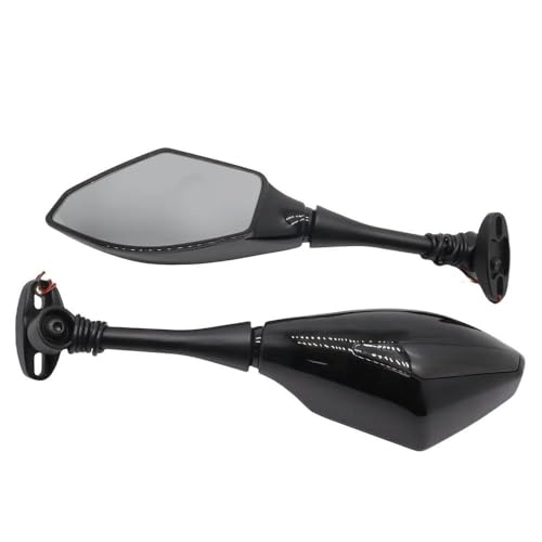 Accessoires de Moto Lot 2 Rétroviseurs Guidon Moto avec Clignotants pour Honda CBR 900 929 954 900rr Cbr1000rr