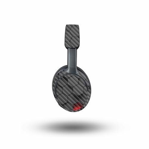 Image of MightySkins Carbon Fiber Skin Compatible with Bose QuietComfort Ultra - Two-Tone Hex | Protective, Durable Textured Carbon Fiber Finish | Easy to Apply