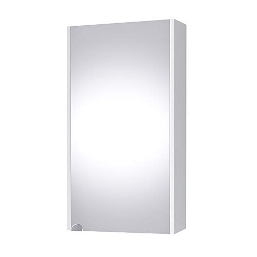 Planetmöbel SPS-40WH-PM Szafka Stojąca z Lustrem