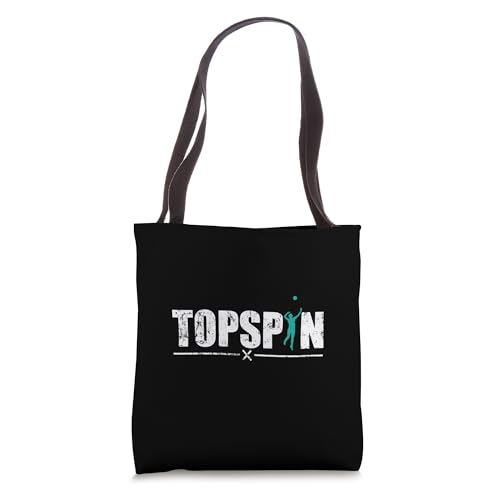 Topspin Volleyball Tote Bag
