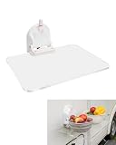 SUPAREE Wandmontierter Klapptisch für Wohnmobile, 40 * 28.5cm, Externer Hängetisch für Wohnmobile, Klapptisch für Wohnmobil Wohnwagen Picknick, Geeignet für Picknick im Freien, Maximale 10 KG