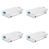 Sterilite 56 Quart Wheeled Latching Box