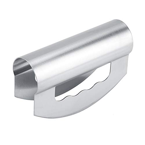 Salad Chopper, Double Bladed Stainless Steel Mezzaluna Lettuce Vegetables Cutter Slicing Tool Home Kitchen & Restaurant