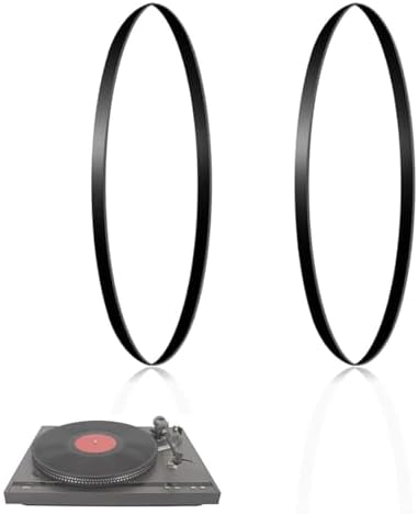 Cinghia Per Giradischi Nera, 270 Mm - Ricambio In Gomma Per Grammofono - Ripristina La Velocità E Riduce Il Rumore - Foto 5