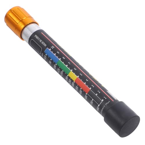 FRCOLOR Automotive Coating Thickness Gauge Paint Depth Precise Clear Coat Measurement with Color Scale Car Paint Coating Thickness Tester for Steel and Galvanized Surfaces