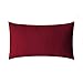 aqua-textil Luxury Bettwäsche zum Kombinieren 30 x 50 cm Kissenbezug Bordeaux rot Baumwolle Mako Satin Kopfkissenbezug