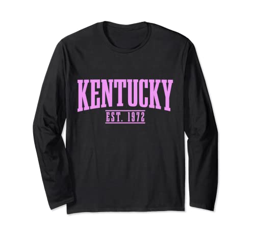 Kentucky Est. 1972 Añada Manga Larga