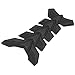 yufana Moto 3D Protector Decal Sticker,Gas Pad per Ossa Di Pesce Adesivo per Decalcomanie Adesivo per Serbatoio In Gel 3d per Moto Protezioni per Serbatoi Di Gas,per il motociclo(Nero)