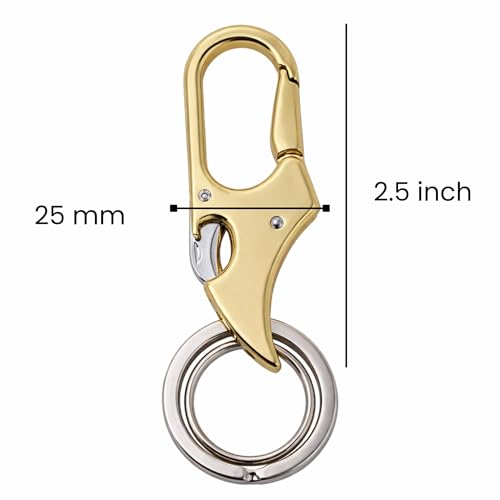 Image of THE MEN THING - Premium Stainless Steel Multicolor Keychain for Men & Boys