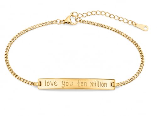 Bracelet fin personnalisé écriture manuscrite et prénom pour elle