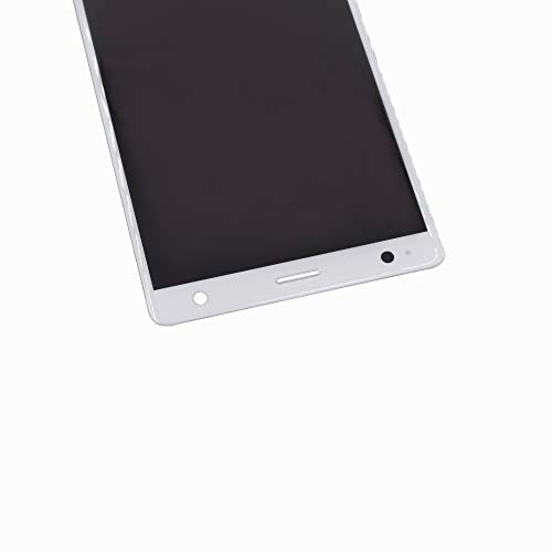Image of LCD Screen Display with Digitizer Touch Panel Without Bezel Frame Compatible with Sony Xperia XZ2 H8216 H8266(White)