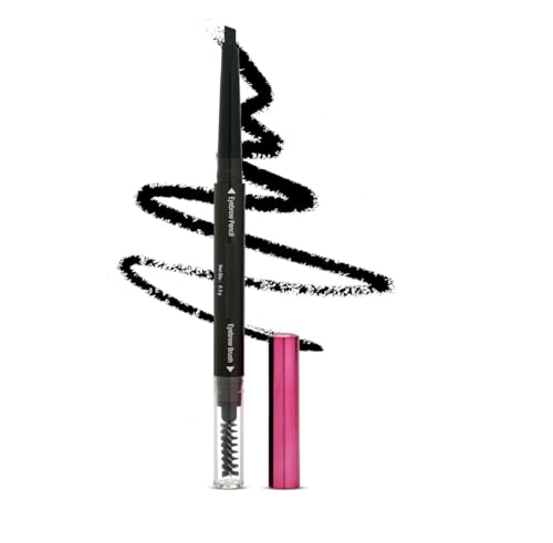 Image of Dual-Ended Eyebrow Pencil | Highly Pigmented | Slanted-Tip | Natural Finish | Smudge-Proof Eyebrow Pencil (brown) pack of2