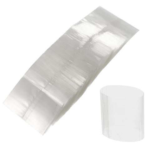 Artibetter 400pcs Heat Shrink Film Bottle Sealer Film Waterproof Shrink Wrap Bags for 2.8-3cm Cap Diameter Glass Bottles Industrial Packaging and Shipping