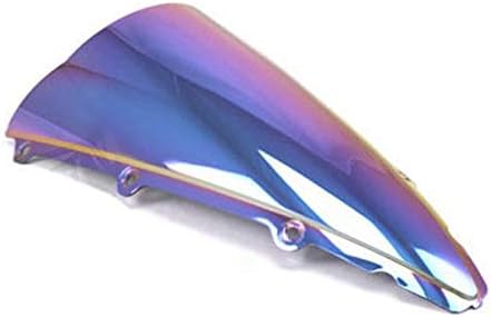 Double Bubble Windshield Windscreen for Yamaha YZF 1000 YZF1000 R1 2002-2003 (Dark Iridium)
