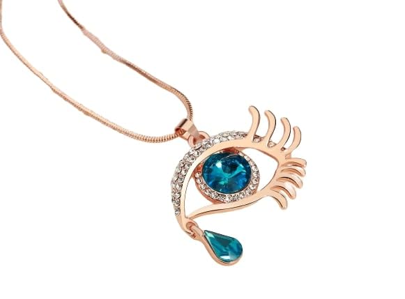 See full amazon price history chart for University Trendz Gold-plated Evil-Eye Blue Crystal Teardrop Eyelashes Pendant Long Necklace For Womne & Girls University Trendz Gold-plated Evil-Eye Blue Crystal Teardrop Eyelashes Pendant Long Necklace For Womne & Girls (B0DGD48SNR) Amazon Price History, Amazon Price Tracker