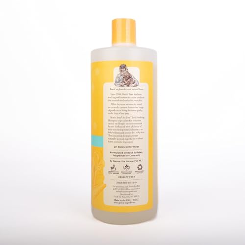 Burts-Bees-for-Pets-Naturally-Derived-Itch-Soothing-Shampoo-with-Honeysuckle-Anti-Itch-Dog-Shampoo-for-All-Dogs-with-Dry-Itchy-and-Sensitive-Skin-32-Oz-2-Pack - Cucciolini Doodles Burts-Bees-for-Pets-Naturally-Derived-Itch-Soothing-Shampoo-with-Honeysuckle-Anti-Itch-Dog-Shampoo-for-All-Dogs-with-Dry-Itchy-and-Sensitive-Skin-32-Oz-2-Pack