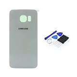 kaputt.de Backcover weiß für Samsung Galaxy S6 Edge | Akkudeckel inkl. DIY Reparatur-Set