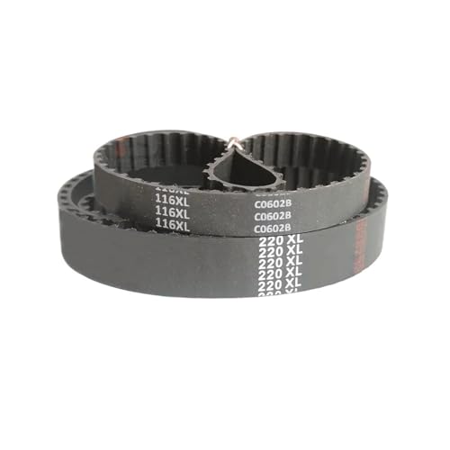 Correa de distribucion XL para reparar saltos de dientes en poleas síncronas de caucho 15mm