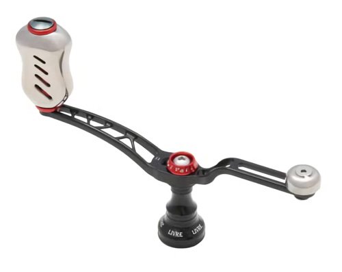 LIVRE ユニオン52-58Finoノブ シマノS2用ブラック×レッド 6937