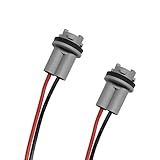 UHANBUT T15 Bulb Socket Pigtail Wiring Harness Adapter, 912 920 921 Pre-Wire Socket Connector, Nylon Base...