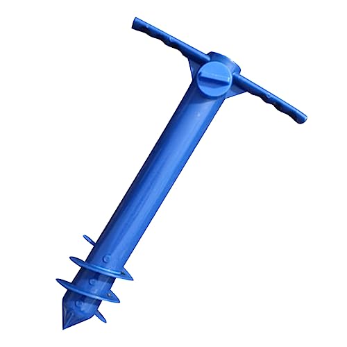 BESTonZON Porte-Parasol à Insérer Le Sol pour Jardin Et Plage Support Stable pour Parasol à Mât avec Base Large