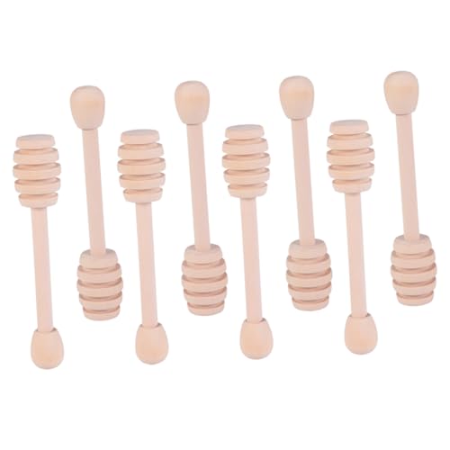 IMIKEYA 1 Set di Barrette di sciroppi di caffè Bastoncini di sciroppo di sciroppo Cucchiaio Bastone agitato per la casa Mini sciroppo di caffè agitatore di Bastoncini per 8 Pezzi