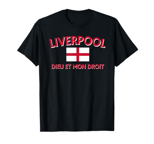 Liverpool Inglaterra St George'S Cross Heritage Camiseta