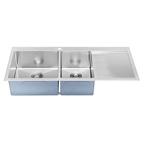 BAI Stainless Steel Double Bowl Kitchen Sink #TOP24