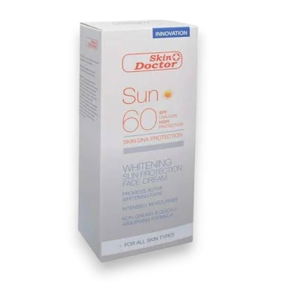 Skin Doctor Whitening Sun Protection Face Cream, SPF 60, UVA-UVB High Protection, for All Skin Types pack of 1 Thailand product-image-42