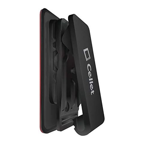 Belt Clip Cell Phone Holder - 3M Adhesive Belt Clip Phone Holster GPS, Walkie-Talkie Compatible with iPhone 14 Pro Max Plus 13 12 11 Galaxy Z Fold, Z Flip S22 S21 Google Pixel LG Moto Cover