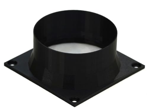 Image of Vaali Heat Management Fan Shroud for ASIC Miner Fan Duct 140mm to 5 Inch Noise Reduser Hose Compatible with Whatsminer