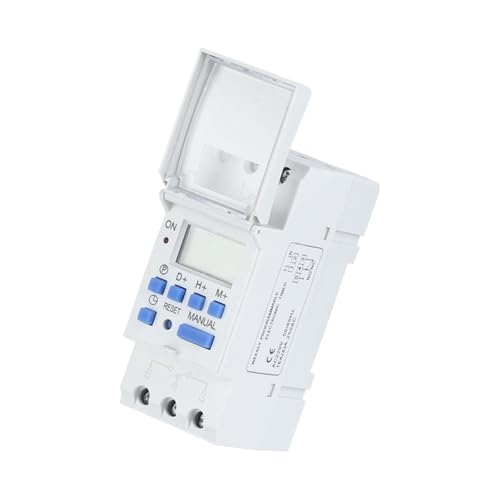 Minuteur programmable rail DIN pour optimiser la filtration de piscine 220V
