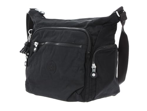 Kipling Cross-Body Bag, Black, 18.5x35.5x30 cm (LxWxH), Gabbie
