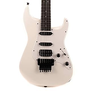 Jackson USA Signature Adrian Smith San Dimas SD EB Snow White – Guitare Électrique - Les Beatles, Paul McCartney, John Lennon, RIngo Starr, George Harrison