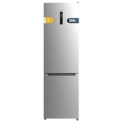 Cecotec Frigorifero Combinato Bolero CoolMarket Combinato 356 Inox E. 200cm, 59.5cm, 356L, Total No Frost, Classe E, Fast Cooling, Fast Freezing, Multi Air Flow, Vacanze, EFFICIENZA