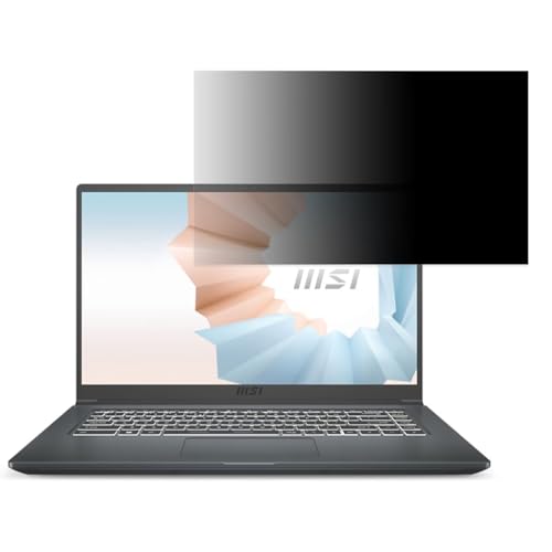 msi Modern 15 A5 15.6�C���` 16:9 �Ή� �`�����h�~�t�B���^�[ �v���C�o�V�[�t�B���^�[ �u���[���C�g�J�b�g ���˖h�~ PC �p�\�R�� ���j�^�[ �̂������h�~ ��ʕی�t�B���� �ی�V�[�g ���E�ȒP ���ʎg�p