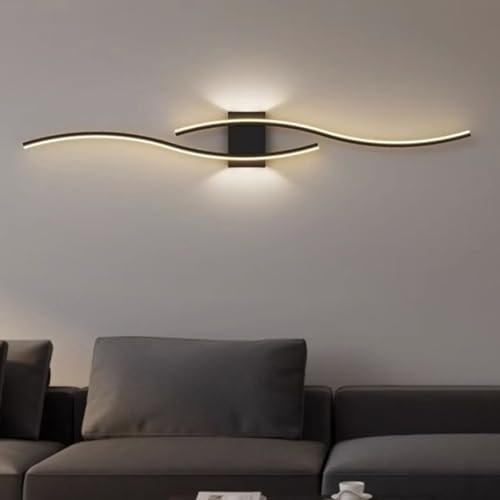 Aplique de pared LED interior recargable 60cm con temperatura de 3 colores para pasillo 7
