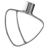 Lawenme Stainless Steel Flat Beater for KitchenAid 4.5-5 Quart Tilt-Head Stand Mixers, 5 QT Mixer Paddles Stainless Steel Non Coated, Mixer Beater Attachment Dishwasher Safe