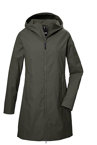G.I.G.A. DX Damen Funktionsparka/Parka wasserdicht mit Kapuze GS 57 WMN PRK, oliv, 44, 43129-000