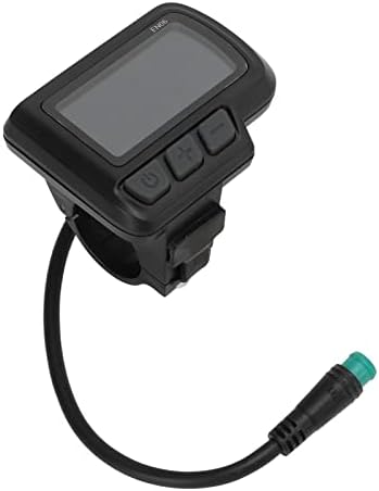 EN06 LCD Display Meter with 5 Pin Interface, 24V 36V 48V Speed Display for Electric Bikes Electric Scooters Mountain Bikes
