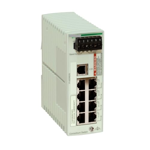 Duratekx TCSESB083F2CU0 Switch administrado económico de Fibra óptica multimodo con 6 Puertos TX/2FX