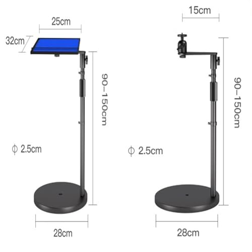 Soporte portátil para proyector de metal ajustable miniatura 7