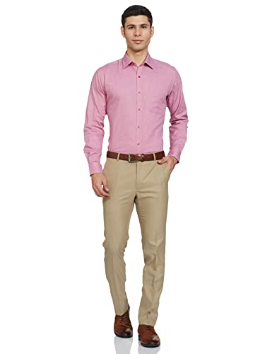 Image of Raymond Men's Structure Slim Fit Shirt