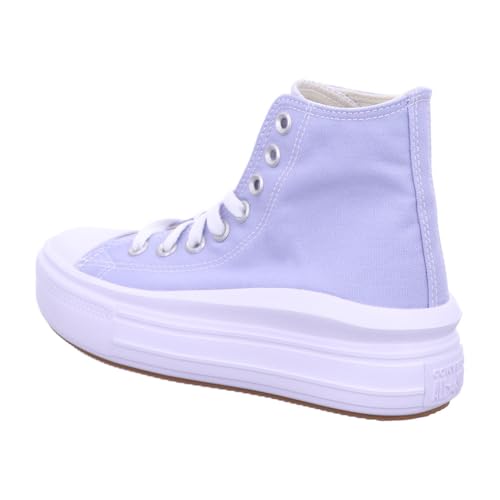All Star Move Platform Lilac baskets compensées confortables pour grandir - 3