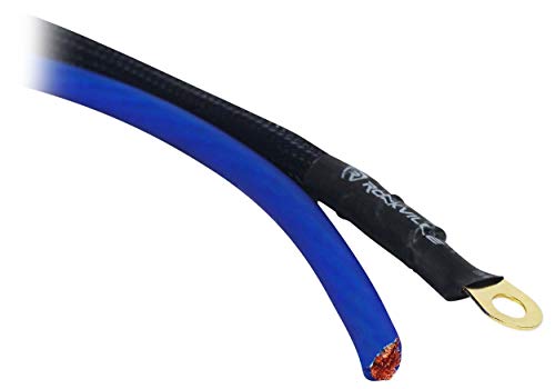 Rockville Rwk4Cu 4 Awg Gauge 100% Copper Complete Amp Installation Wire Kit Ofc #TOP1