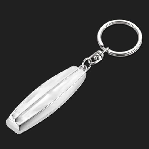 Image of Creative Car Logo Keychain for Car 3D Chrome Metal Alloy Key Chain Gifts for Women and Men Keyring Universal Size