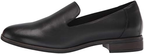 Clarks Women's Trish Driving Style Loafer, Black Leather, 6 Wide | Image 7
