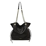 🌟Bandoulière en Cuir et Chaîne Élégante pour un Transport Polyvalent: Doté d'une bandoulière en cuir et chaîne, ce sac peut être porté à la main ou à l'épaule. La bandoulière combine des détails en chaîne dorée résistante et du cuir souple, ajoutant une touche d'élégance au design décontracté tout en évitant l'inconfort à l'épaule lors d'une utilisation prolongée. Les détails dorés s'accordent parfaitement avec le cuir PU, rehaussant les tenues, des jeans et t-shirts aux robes.